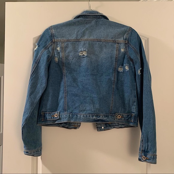 Distressed Denim Jacket - Picture 2 of 2